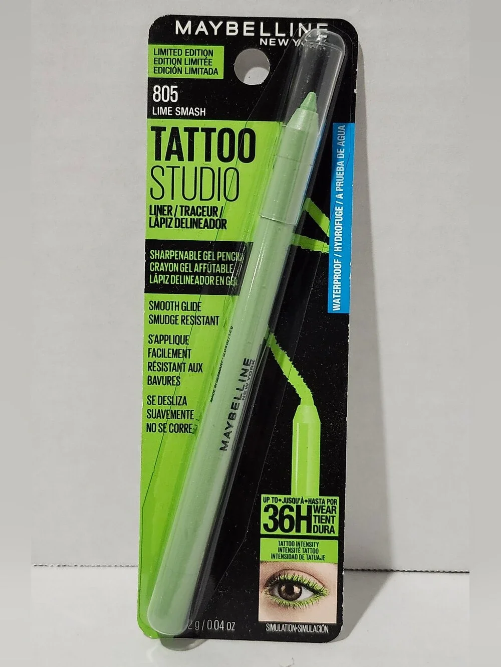 Maybelline Tattoo Studio Liner - Lime Smash (805)